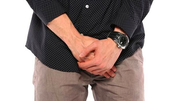 pijn in de lies met prostatitis